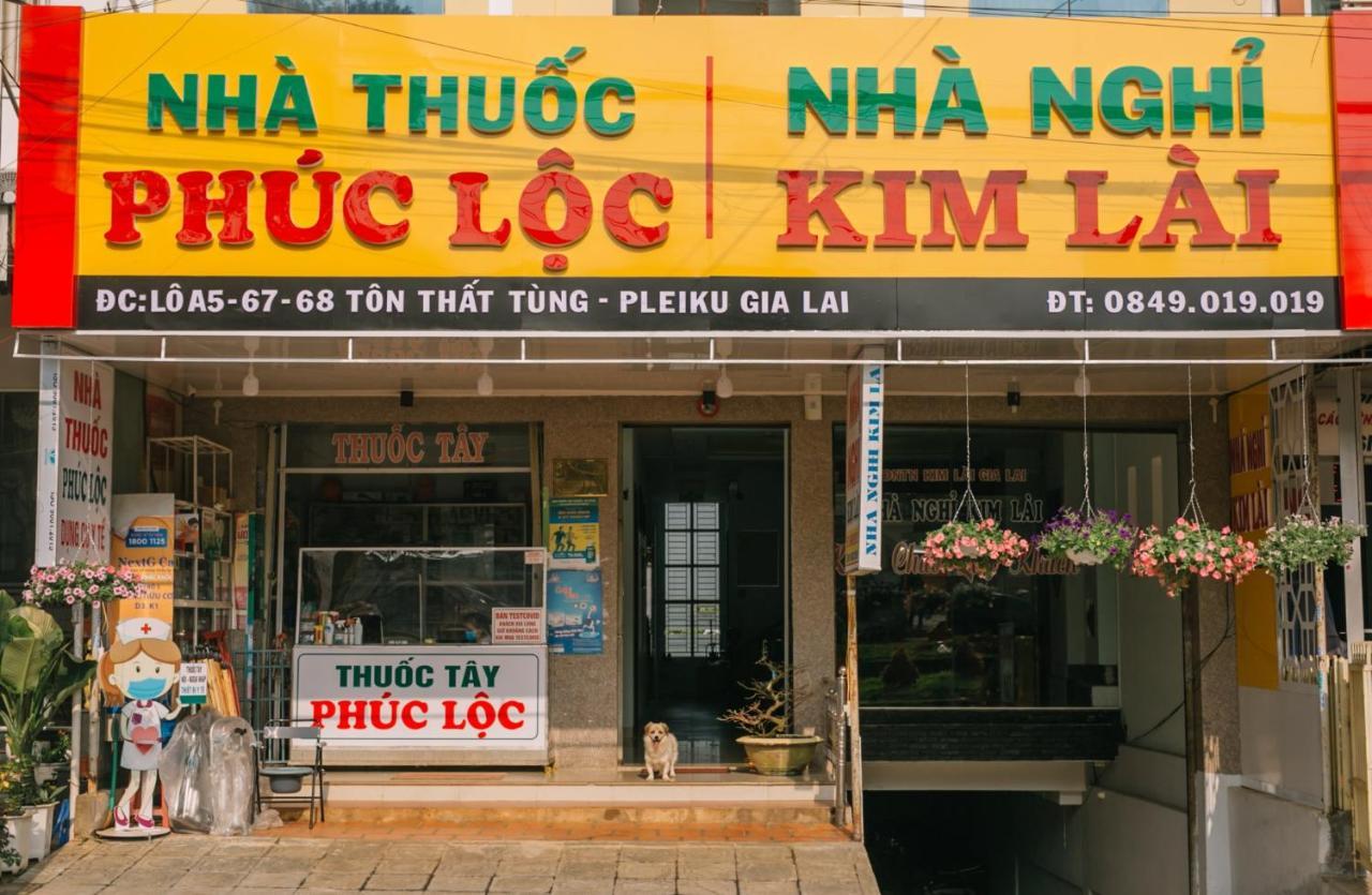 Nha Nghi Kim Lai - Doi Dien Benh Vien Tinh Gia Lai -132 Ton That Tung Pleiku Eksteriør bilde